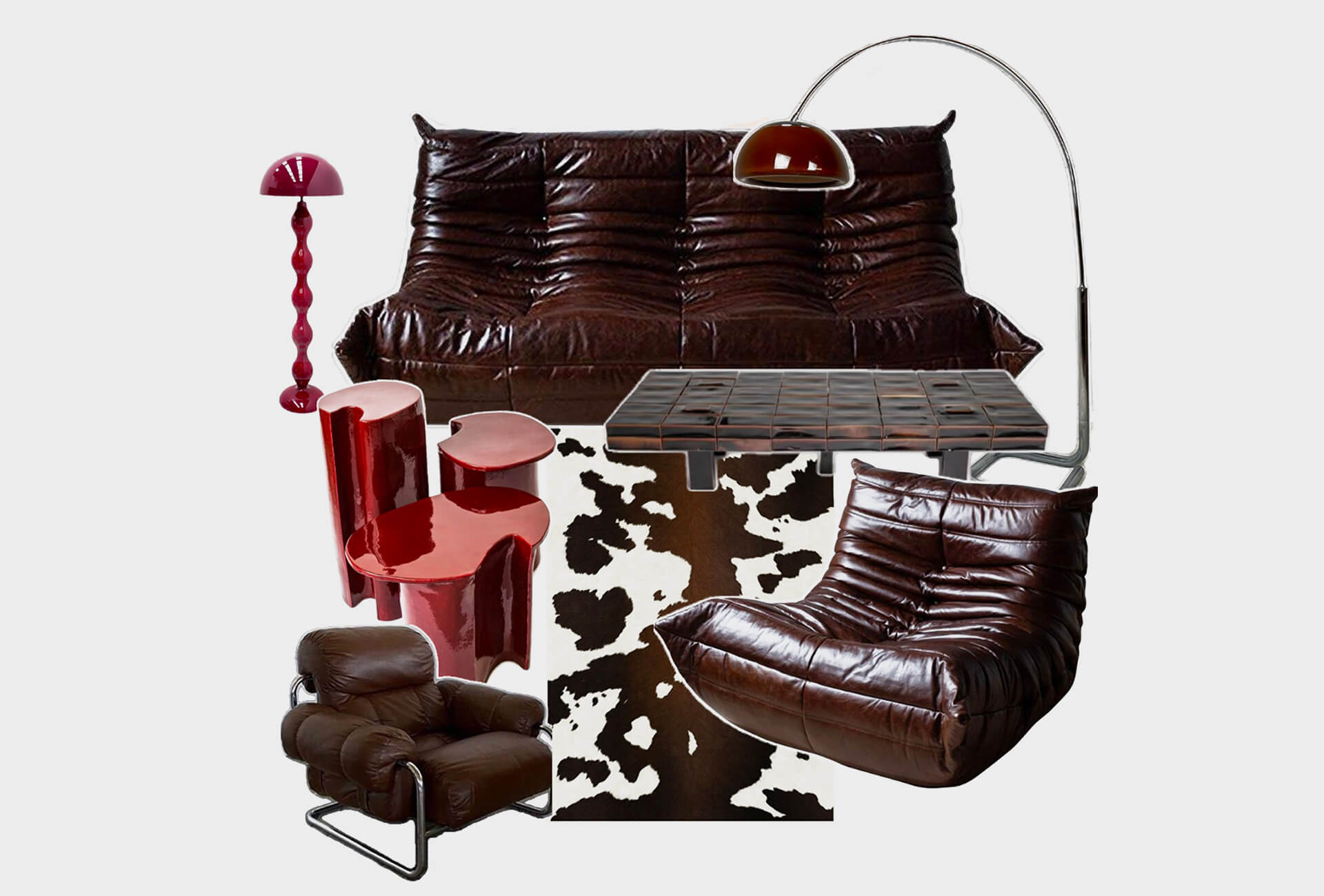 Moodboard d'un décor vidéo personnalisé