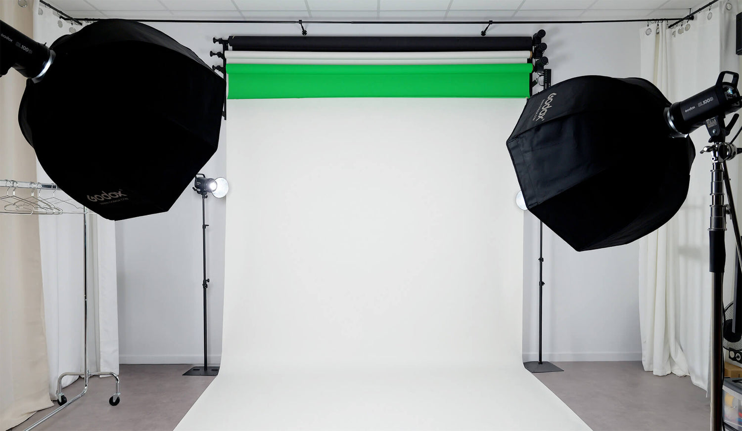 Setup de notre studio photo à Toulouse